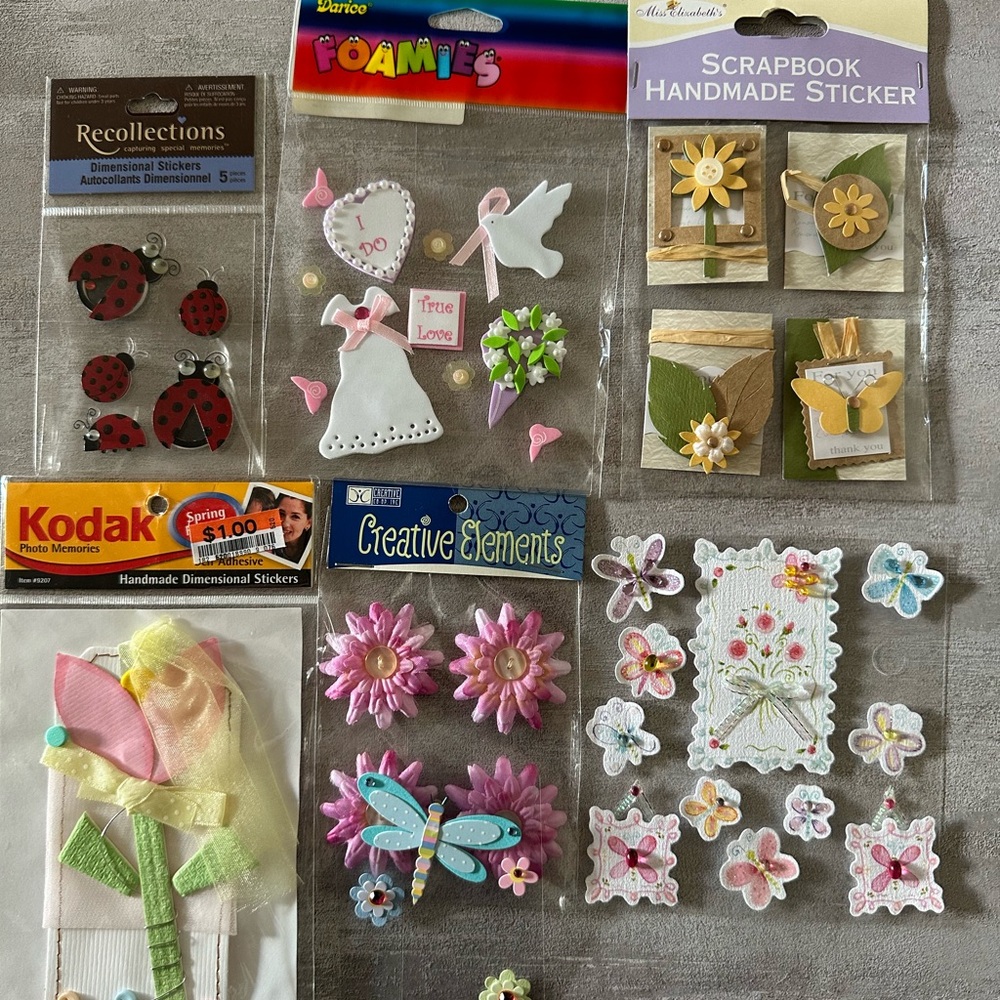 Colorful Assorted Craft Stickers - Picture 3 of 4